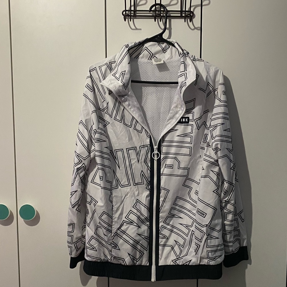 🍃PINK Victoria Secret Anorak Windbreaker Jacket